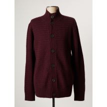 TERRE BLEUE - Gilet manches longues violet en coton - Homme - Taille S - Modz