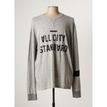 FRANKLIN MARSHALL - Pull gris en coton - Homme - Taille 3XL - Modz