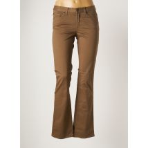 GANT - Pantalon flare marron en coton - Femme - Taille TU - Modz