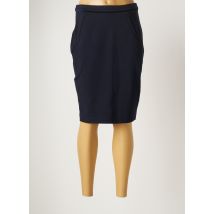 ONE STEP - Jupe mi-longue bleu en viscose - Femme - Taille 38 - Modz