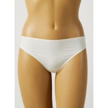 PRINCESSE TAM-TAM - Tanga beige en polyamide - Femme - Taille 44 - Modz