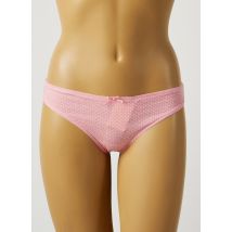 ETAM - Tanga rose en coton pour femme - Taille 38 - Modz