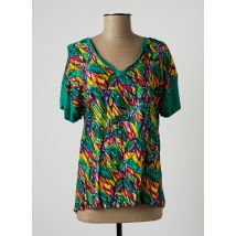 MADE IN SENS - T-shirt vert en coton - Femme - Taille 36 - Modz