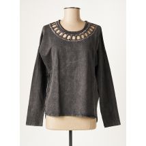 REDSOUL - Pull gris en coton pour femme - Taille 34 - Modz