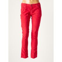 REIKO - Pantalon slim rouge en coton pour femme - Taille W25 - Modz