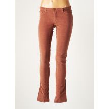 MAISON SCOTCH - Pantalon slim marron en coton pour femme - Taille W27 L32 - Modz