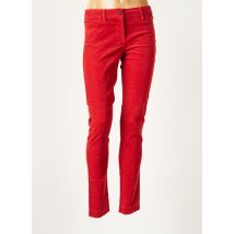 SESSUN - Pantalon slim rouge en coton pour femme - Taille 36 - Modz