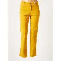 AVIDA DOLLARS - Pantalon chino jaune en coton - Femme - Taille W29 - Modz