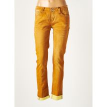 ONE GREEN ELEPHANT - Jeans coupe slim jaune en coton - Femme - Taille 32 - Modz