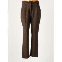 NICE THINGS - Pantalon 7/8 marron en polyester pour femme - Taille 40 - Modz