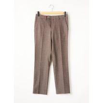MY PANTS - Pantalon chino marron en coton - Femme - Taille 34 - Modz