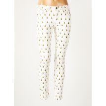 LAB(DIP) - Jeans skinny blanc en coton - Femme - Taille W26 - Modz