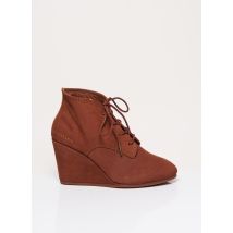 ELEVEN PARIS - Bottines/Boots marron en cuir - Femme - Taille 36 - Modz