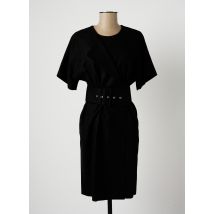 SET - Robe mi-longue noir en polyester - Femme - Taille 38 - Modz