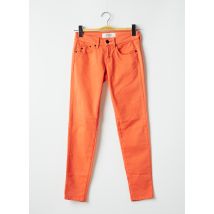 CORLEONE - Pantalon slim orange en coton - Femme - Taille W25 - Modz
