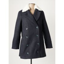 MINUIT SUR TERRE - Manteau long bleu en polyester - Femme - Taille 36 - Modz