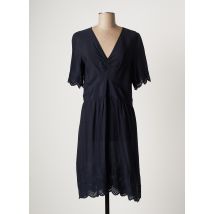 ATHÉ - Robe mi-longue bleu en viscose - Femme - Taille 34 - Modz