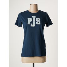 PARAJUMPERS - T-shirt bleu en coton - Femme - Taille 34 - Modz