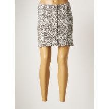 DENIM STUDIO - Jupe courte gris en coton - Femme - Taille W26 - Modz