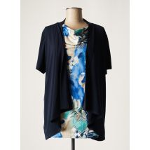 ATLANTA - Top bleu en polyester pour femme - Taille 42 - Modz