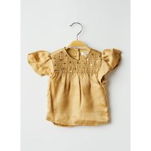 MOON - Blouse beige en coton - Fille - Taille TU - Modz