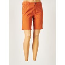 FARAH - Short orange en coton pour homme - Taille W29 L26 - Modz