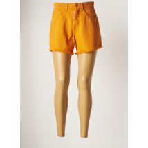 TWINSET - Short orange en coton - Femme - Taille W25 - Modz