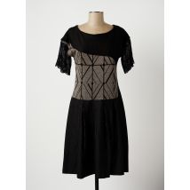 SAVE THE QUEEN - Robe mi-longue noir en viscose - Femme - Taille 38 - Modz