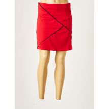 SMASH WEAR - Jupe courte rouge en polyester pour femme - Taille 42 - Modz