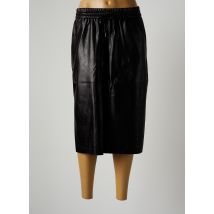 ALMAE - Pantacourt noir en polyester - Femme - Taille 40 - Modz