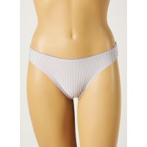 ROSA JUNIO - Tanga gris en nylon - Femme - Taille 40 - Modz