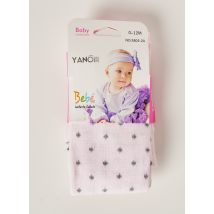 YANOIR - Collants rose en coton - Fille - Taille TU - Modz
