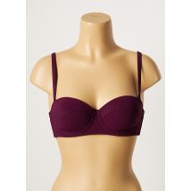 LOU - Haut de maillot de bain violet en polyamide - Femme - Taille 90B - Modz