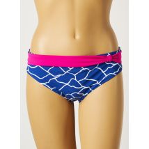 BELCOR - Bas de maillot de bain bleu en polyamide - Femme - Taille 44 - Modz