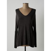 LAUREN VIDAL - Pull gris en viscose - Femme - Taille 40 - Modz