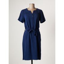 DIANE LAURY - Robe mi-longue bleu en lyocell pour femme - Taille 38 - Modz