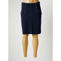 MAE MAHE - Jupe mi-longue bleu en polyester pour femme - Taille 38 - Modz