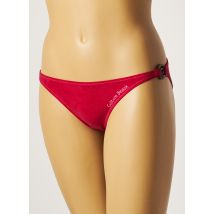 CULTURE BEACH - Bas de maillot de bain rouge en polyamide - Femme - Taille 40 - Modz