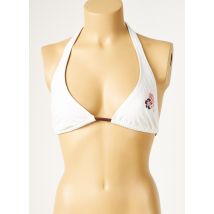 CULTURE BEACH - Haut de maillot de bain blanc en polyamide - Femme - Taille 40 - Modz