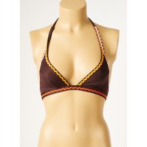 JENNA DE ROSNAY - Haut de maillot de bain marron en polyamide - Femme - Taille 36 - Modz
