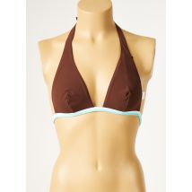 HUIT - Haut de maillot de bain marron en polyamide - Femme - Taille 40 - Modz