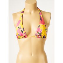 HUIT - Haut de maillot de bain jaune en polyamide - Femme - Taille 42 - Modz