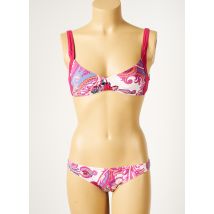 ETRO - Maillot de bain 2 pièces rose en polyamide - Femme - Taille 44 - Modz