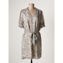 LES P'TITES BOMBES - Robe courte beige en polyester - Femme - Taille 38 - Modz