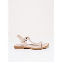 REQINS - Sandales/Nu pieds rose en cuir - Fille - Taille 32 - Modz