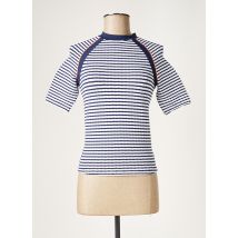 CHERRY BEACH - Top de bain bleu en polyamide - Femme - Taille 40 - Modz