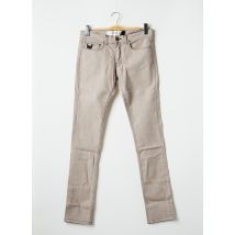APRIL 77 - Jeans coupe droite gris en coton - Femme - Taille TU - Modz