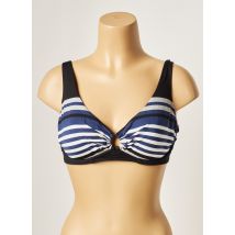 LOU - Haut de maillot de bain bleu en polyamide - Femme - Taille 110B - Modz