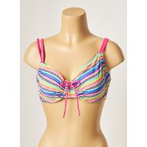 BESTFORM - Haut de maillot de bain rose en polyamide - Femme - Taille 90C - Modz