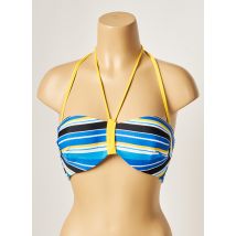 BESTFORM - Haut de maillot de bain bleu en polyamide - Femme - Taille 95C - Modz